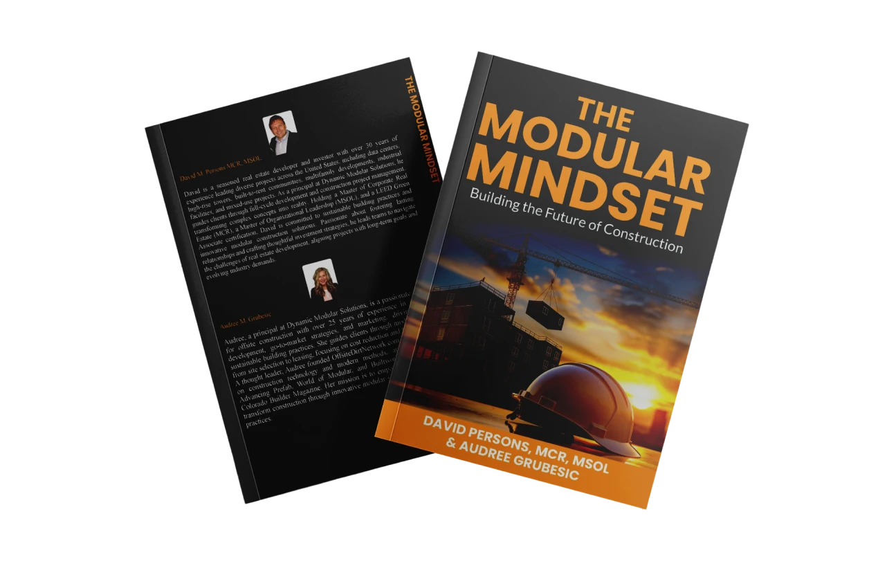 The Modular Mindset book, front and back covers